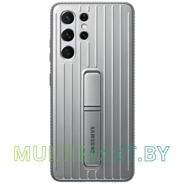 Чехол Samsung Protective Standing Cover для Galaxy S21 Ultra (серый)